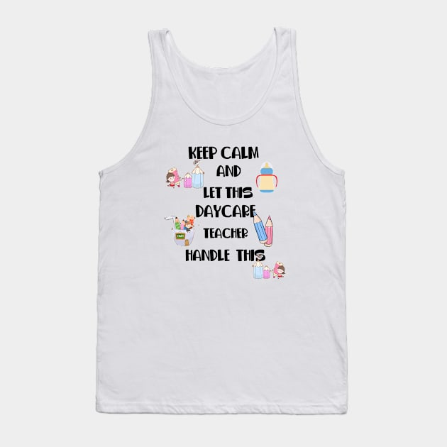 daycare Tank Top by Carolina Cabreira